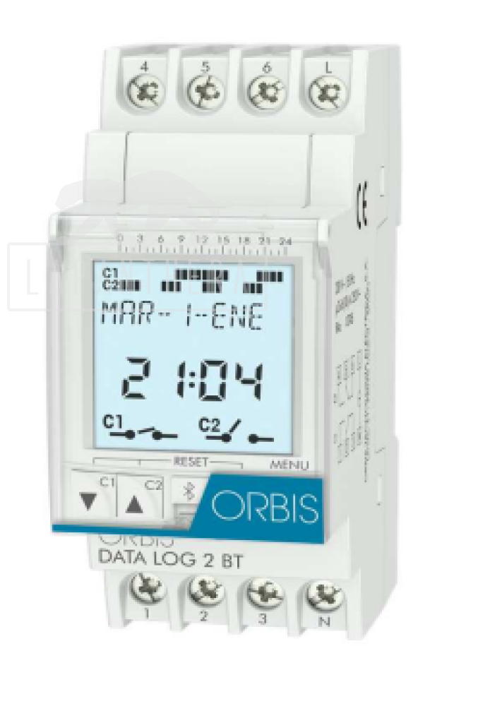 Orbis Data Log Bt - digitális időkapcsoló óra, beépített bluetooth-al